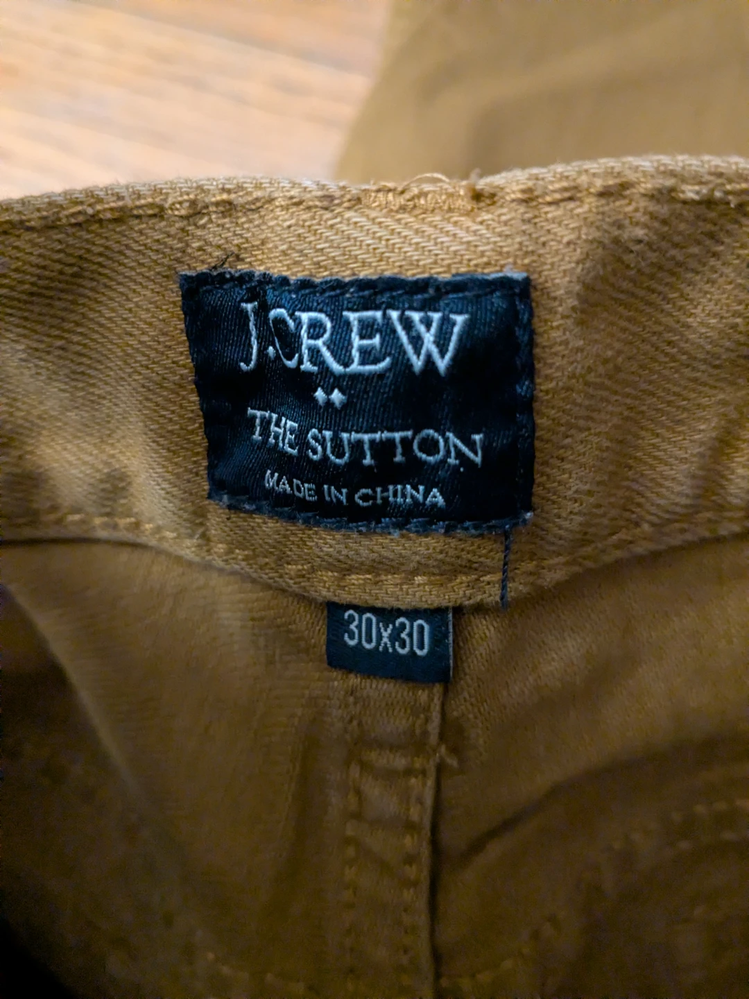 J.Crew The Sutton Chinos Size 30x30