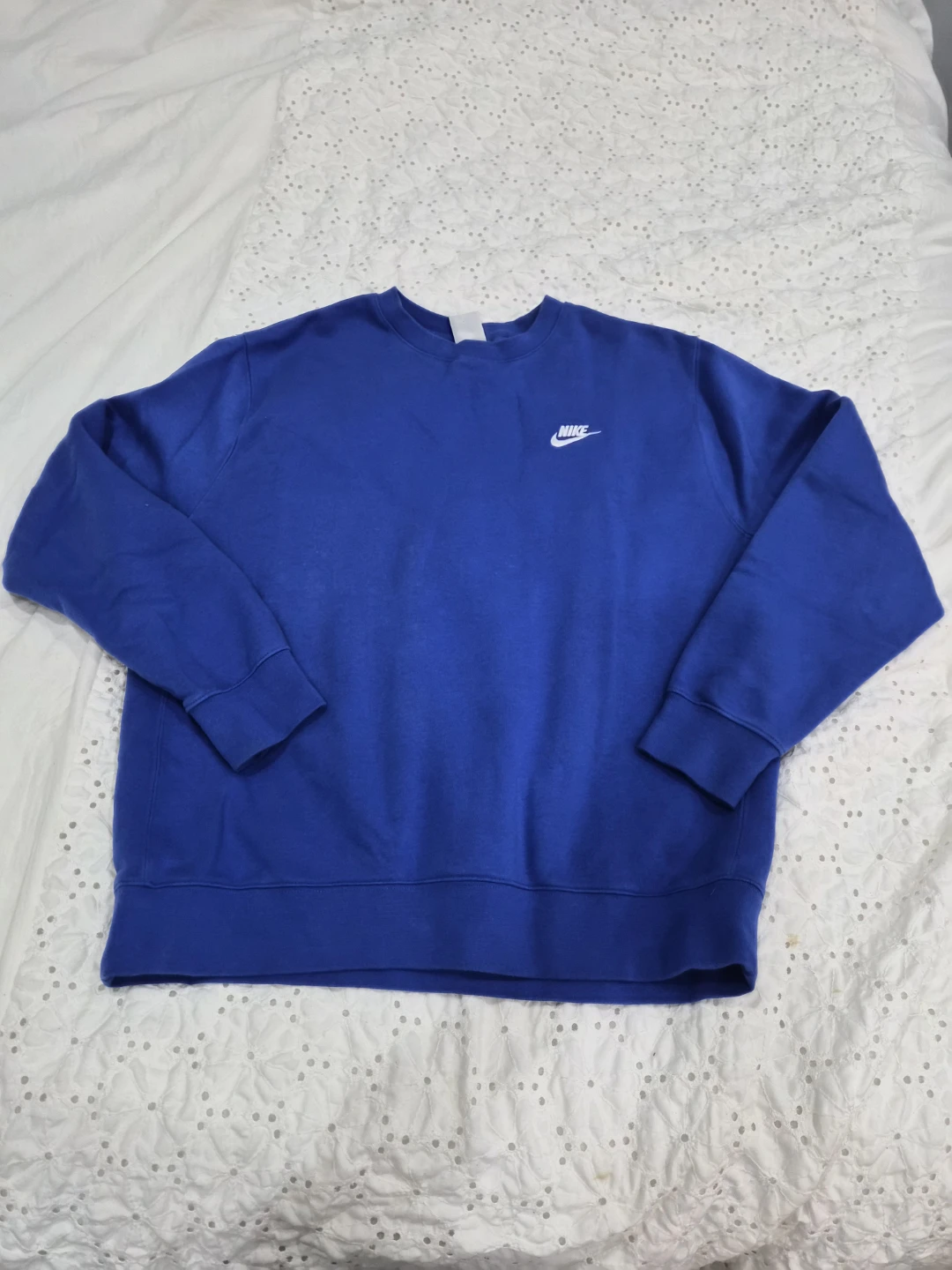 Nike Crewneck Sweatshirt Blue Size L - photo 2