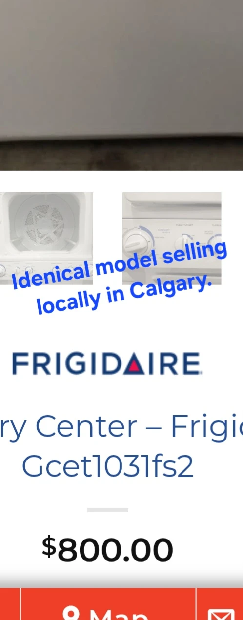 Perfectly working Frigidaire stackable washer &, dryer $600 - photo 3