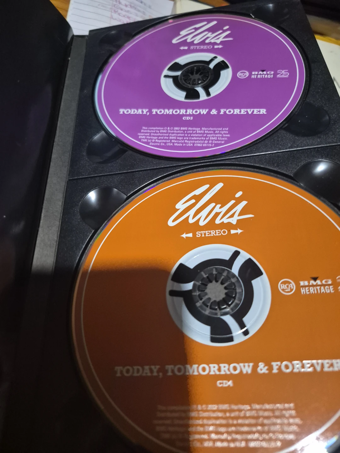 Elvis Presley Today, Tomorrow & Forever 4 CD Box Set - photo 4