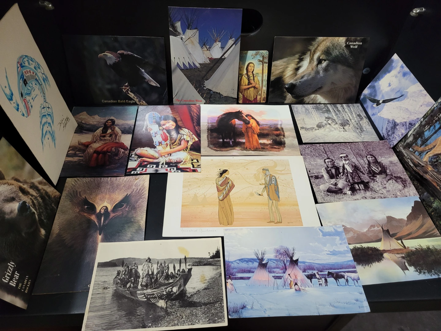 Collection of Canadian Nature and Indigenous Art Prints