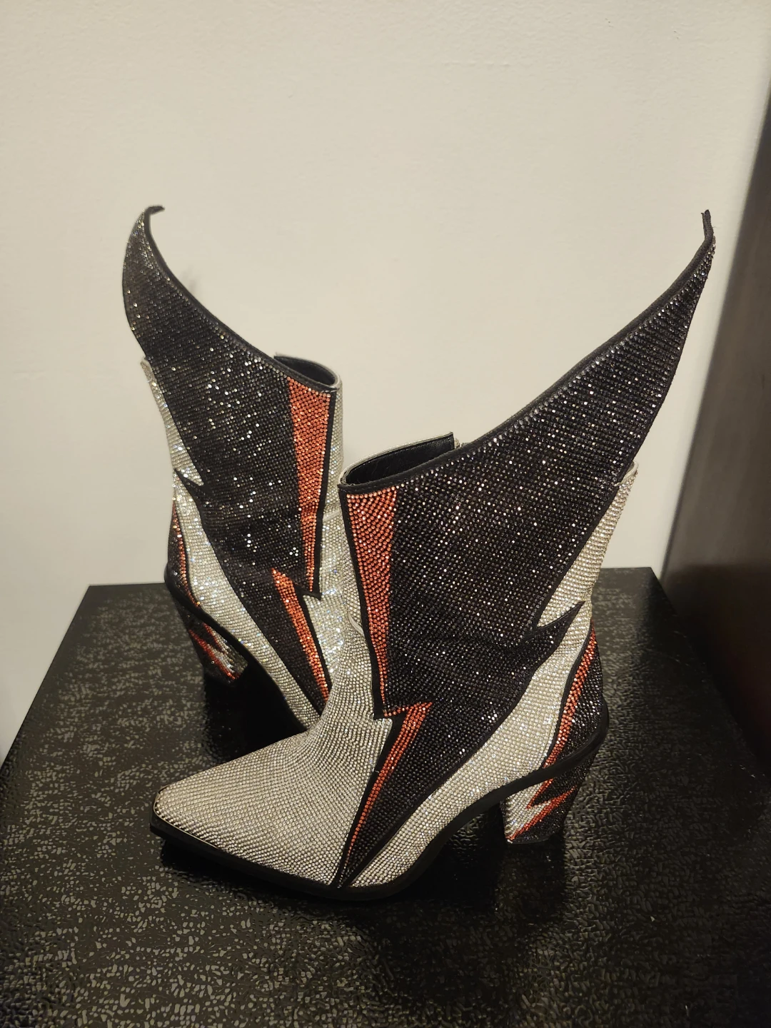 Ziggy Lightning Bolt Cowboy Boots