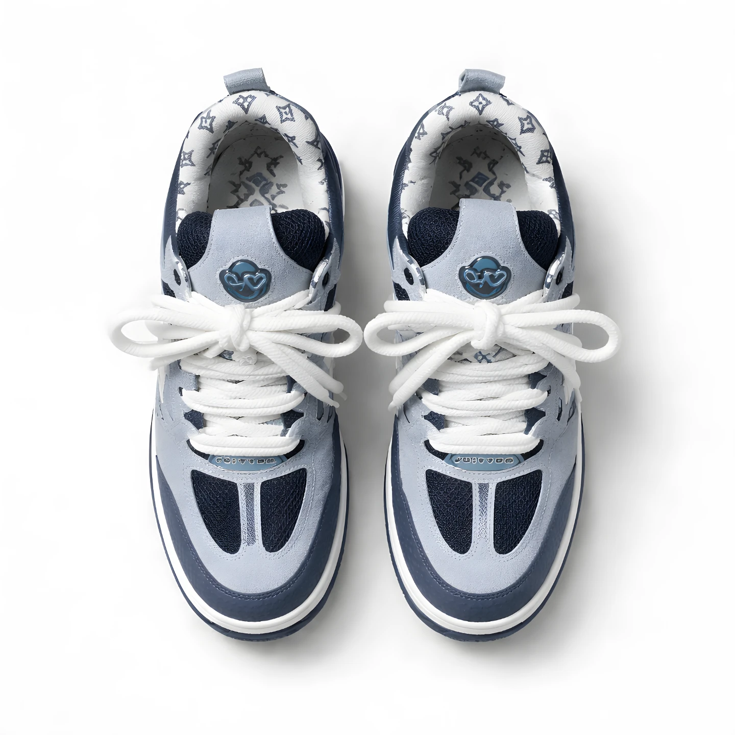 Moncler "Cloudy" Sneakers - Blue/Gray
