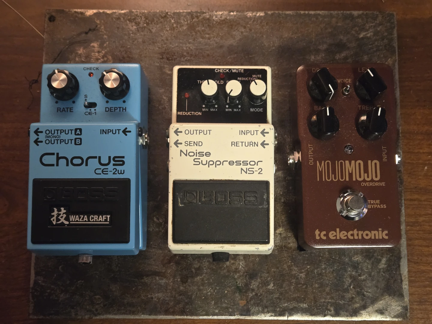 Guitar pedals