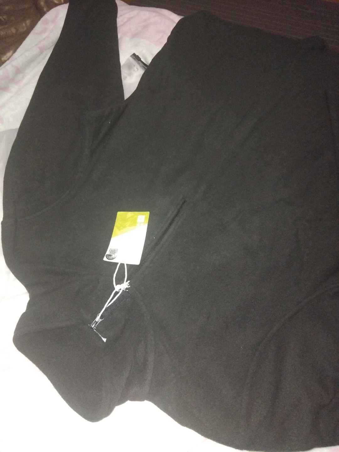 Mountain Warehouse Black Fleece 1/4 Zip Top - photo 3
