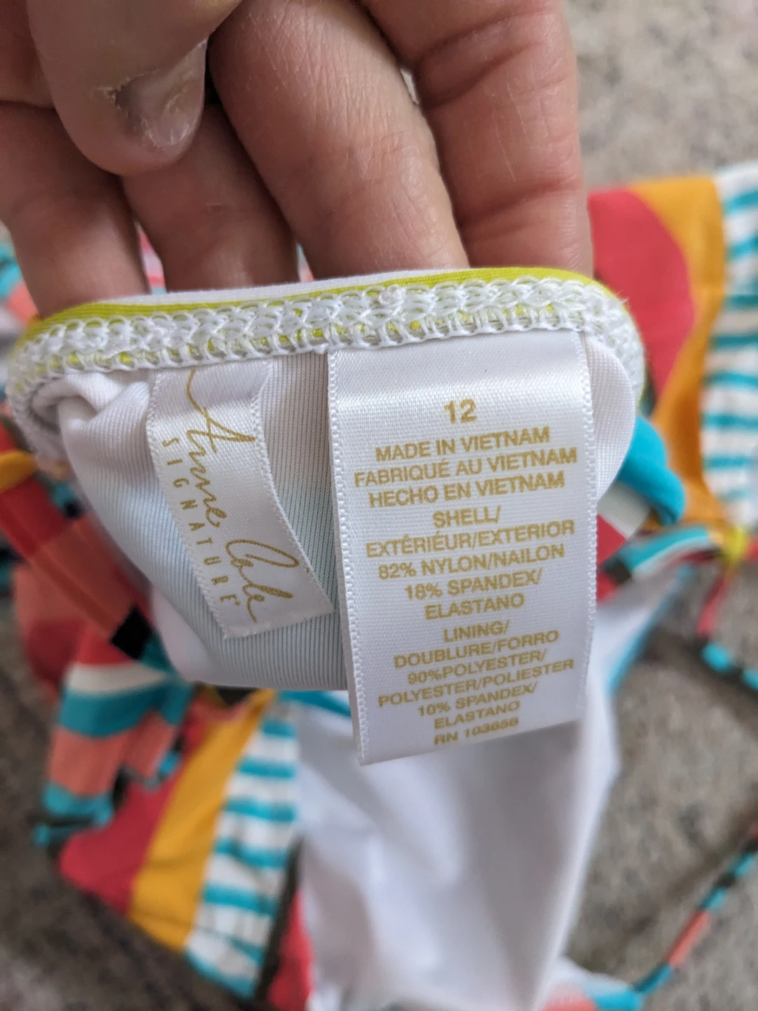Anne Cole Swimsuit - Size 12 - photo 4