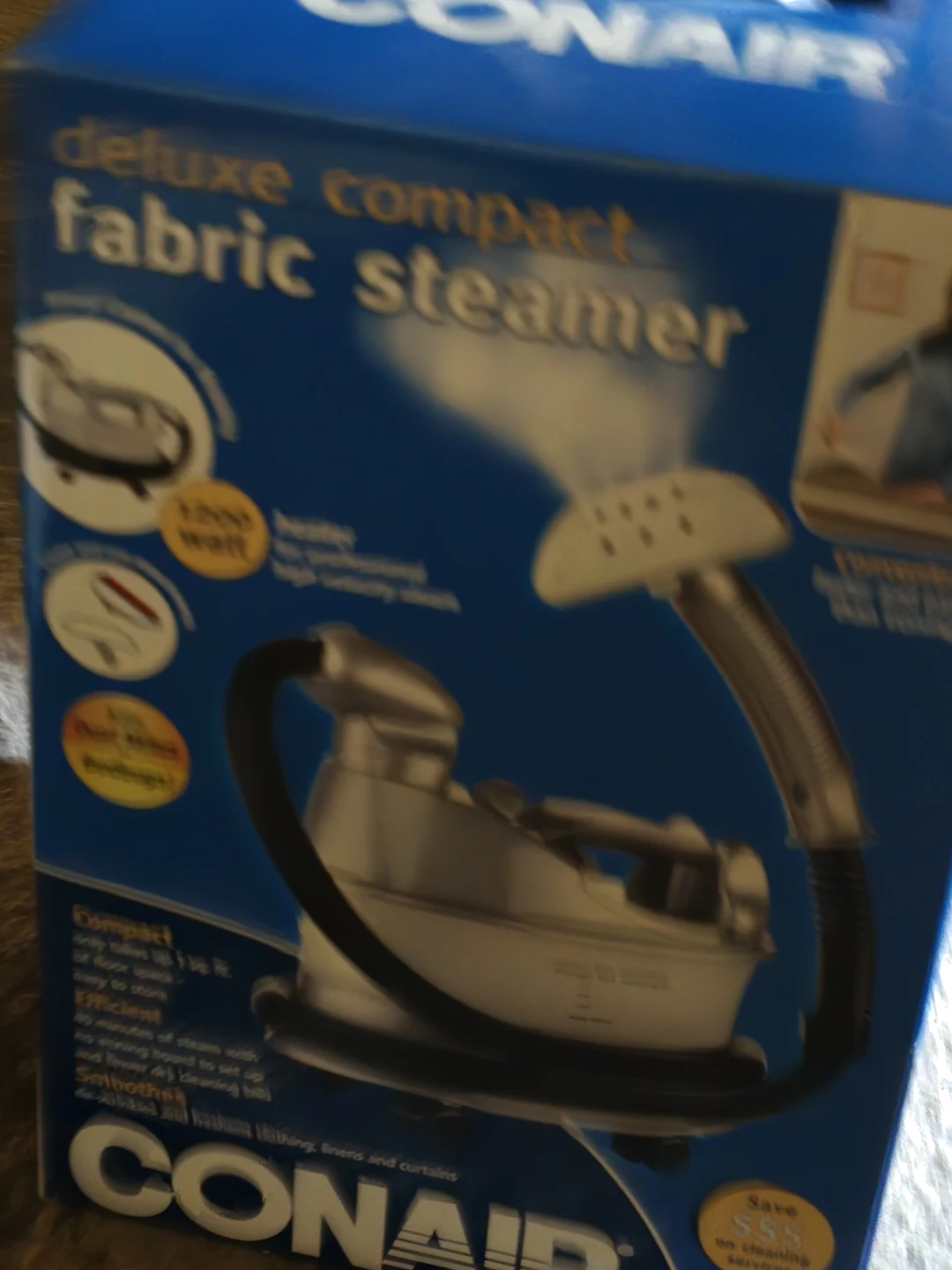 Conair Deluxe Compact Fabric Steamer
