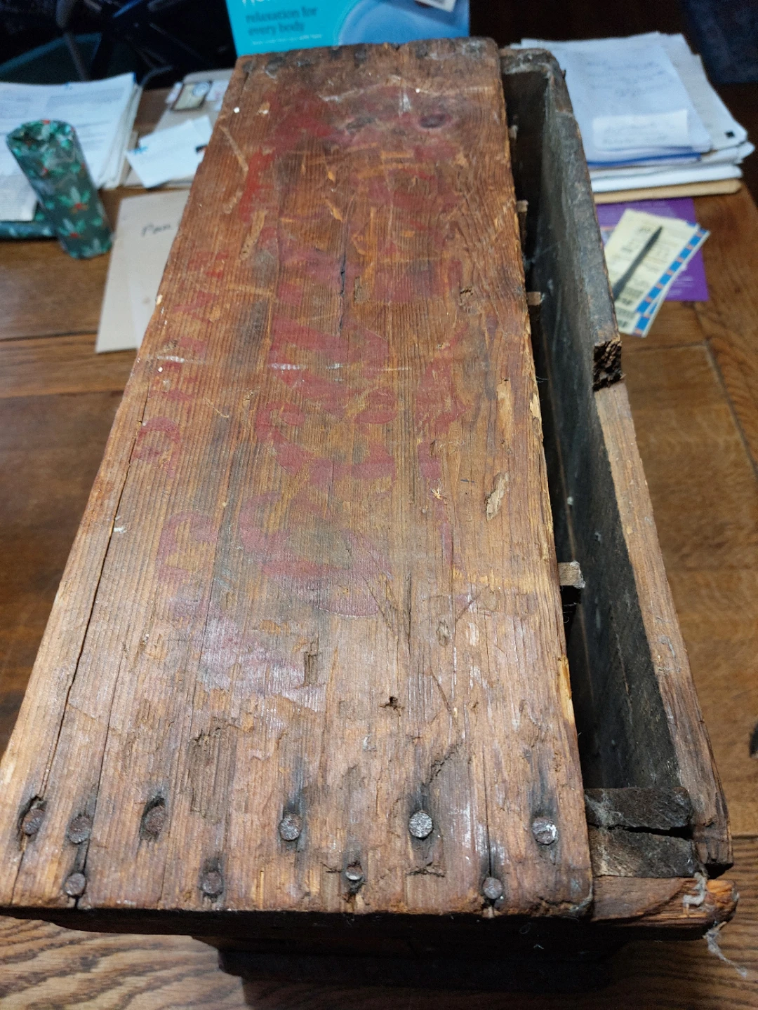 Vintage Wooden Soda Crate - photo 2