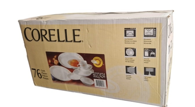 Corelle Apricot Grove 76-Piece Dinnerware Set - photo 2