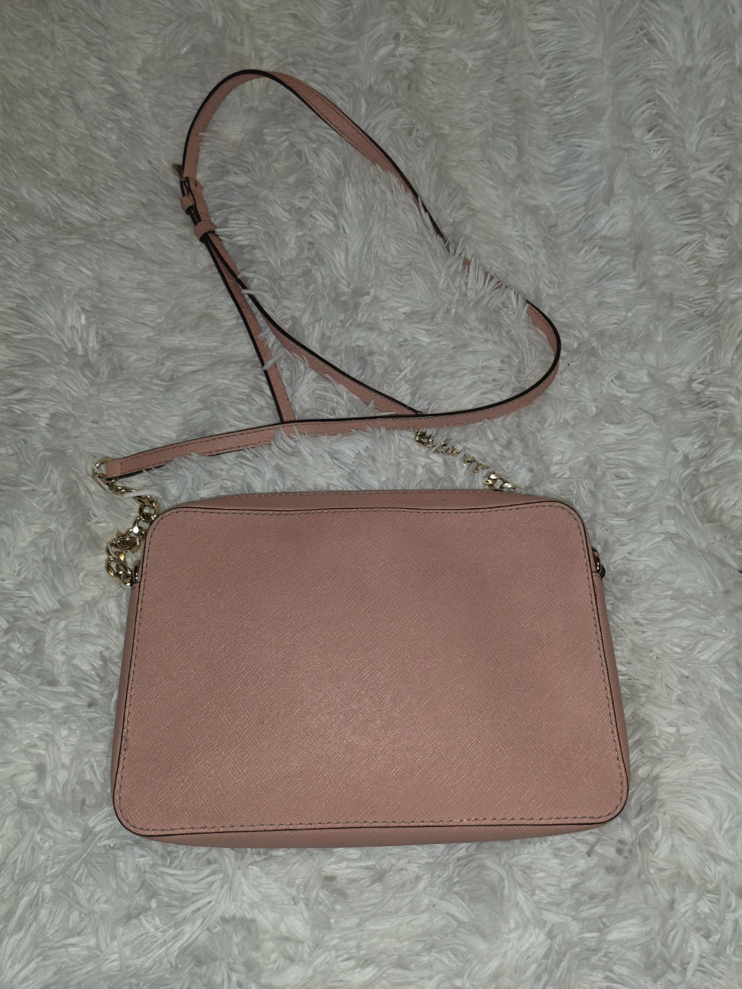 Michael Kors Pink Saffiano Leather Camera Bag - photo 2