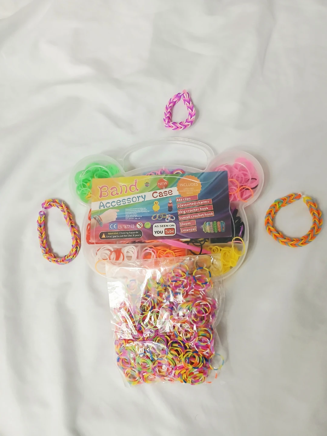 Band Accessory Case Loom Bands Kit