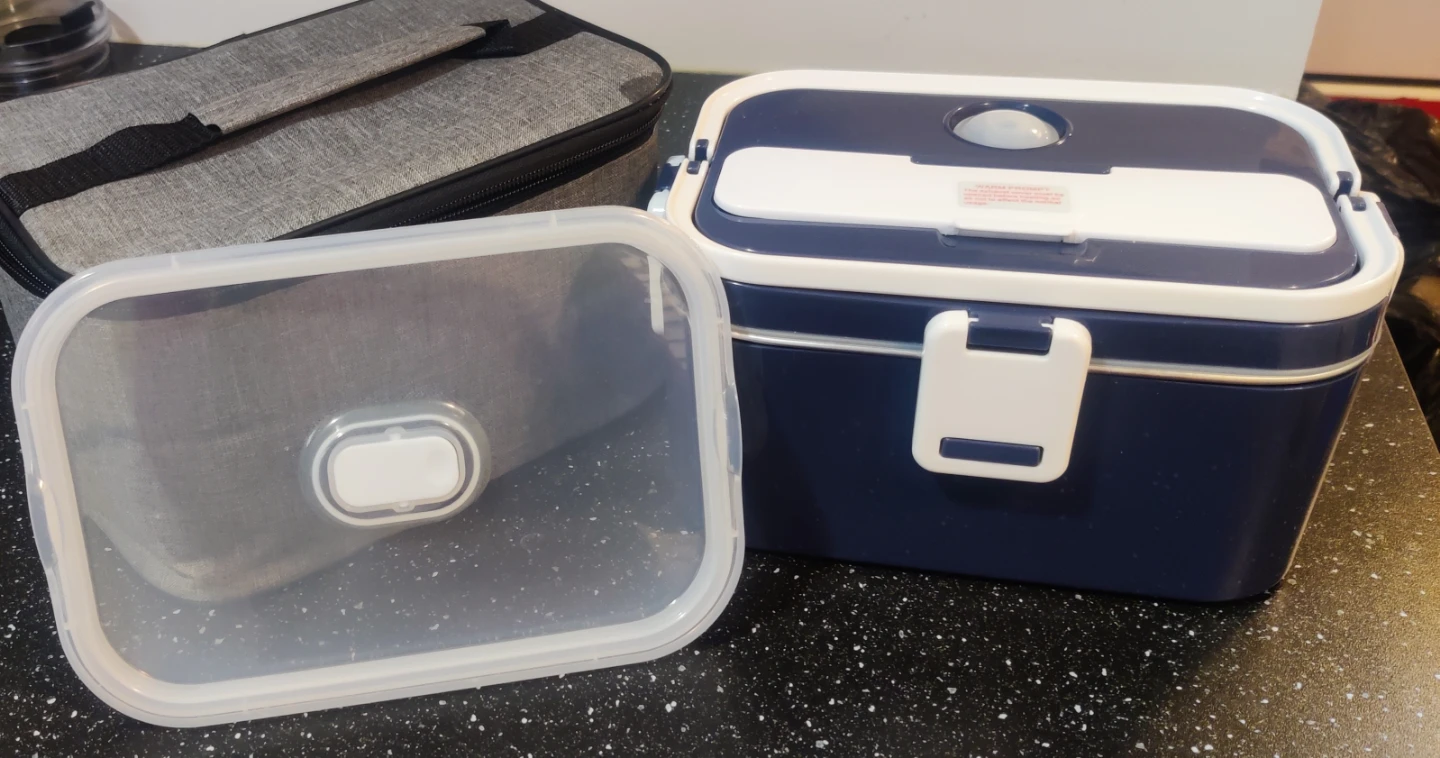 New pavezo Electric Lunch Box with Insulated Bag