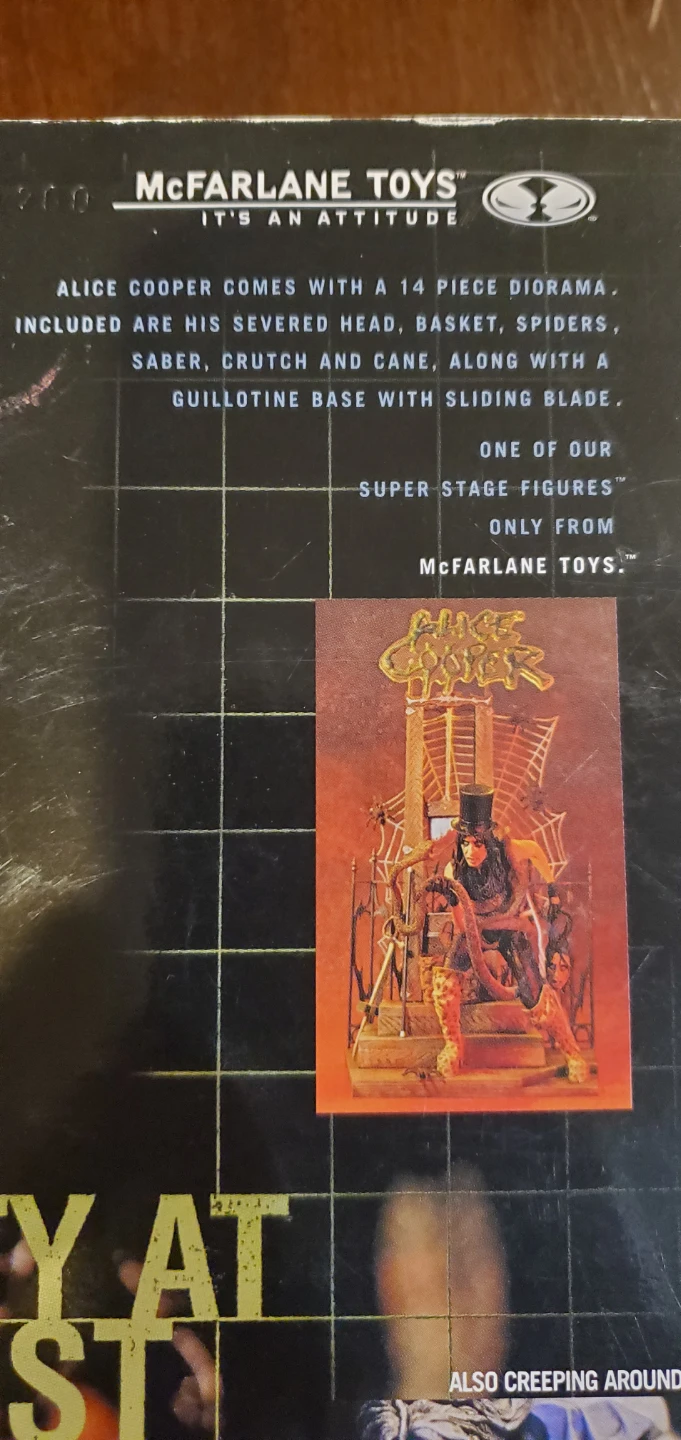 Alice Cooper Super Stage action figure - photo 3
