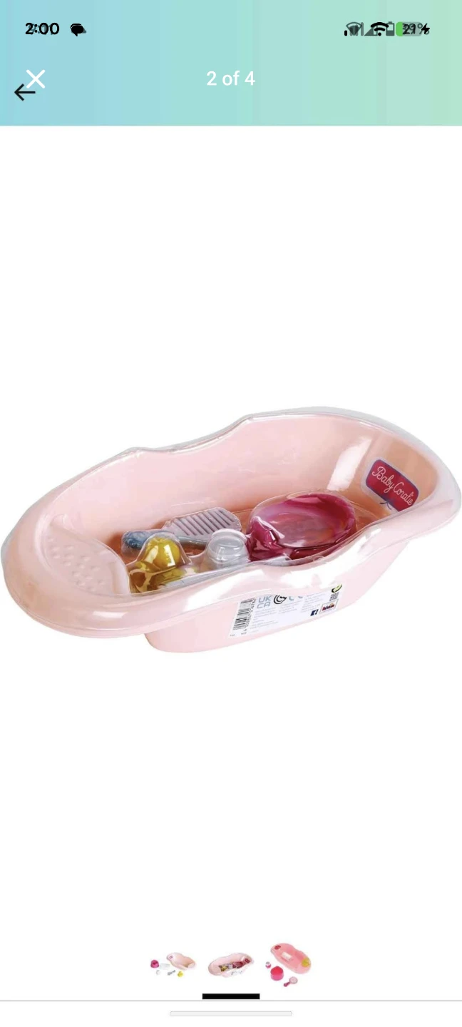 Baby Coralie Bathtub with Accessories - photo 2