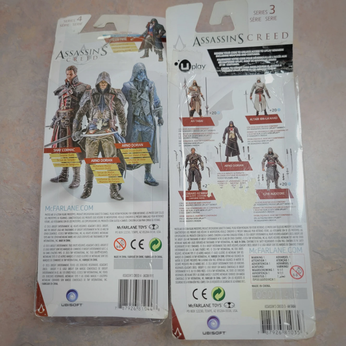 Assassin's Creed Jacob Frye & Ah Tabai Action Figures - photo 2