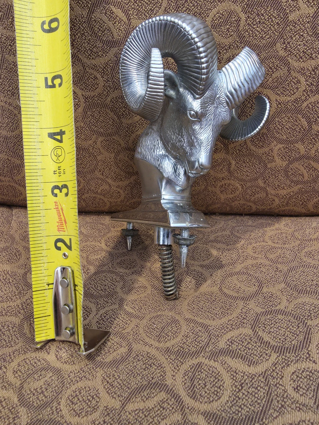 Vintage Dodge Ram Hood Ornament – Classic Truck Emblem