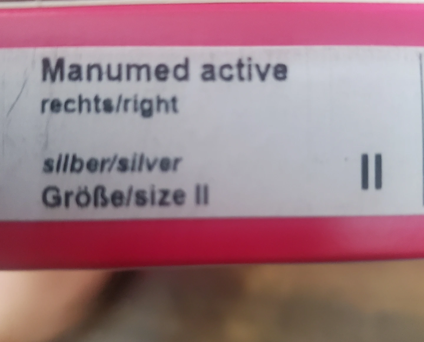 Right , Medi Manumed Active Wrist Support - Size II - Silver - photo 3