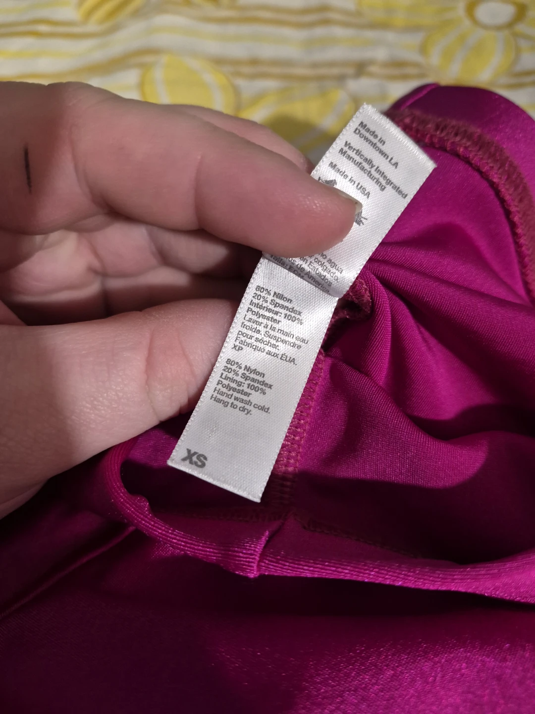 American Apparel purple-pink leggings - photo 5