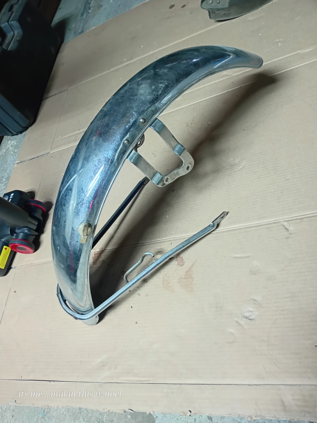 1979 Chrome honda cx 500 Fender