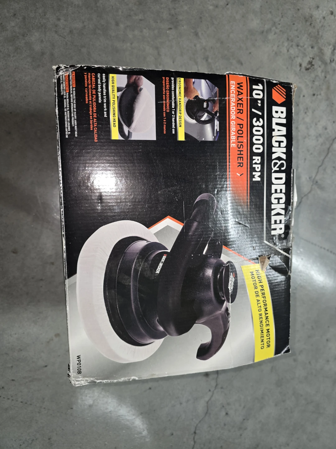BLACK+DECKER 10" Waxer/Polisher - 3000 RPM - photo 2