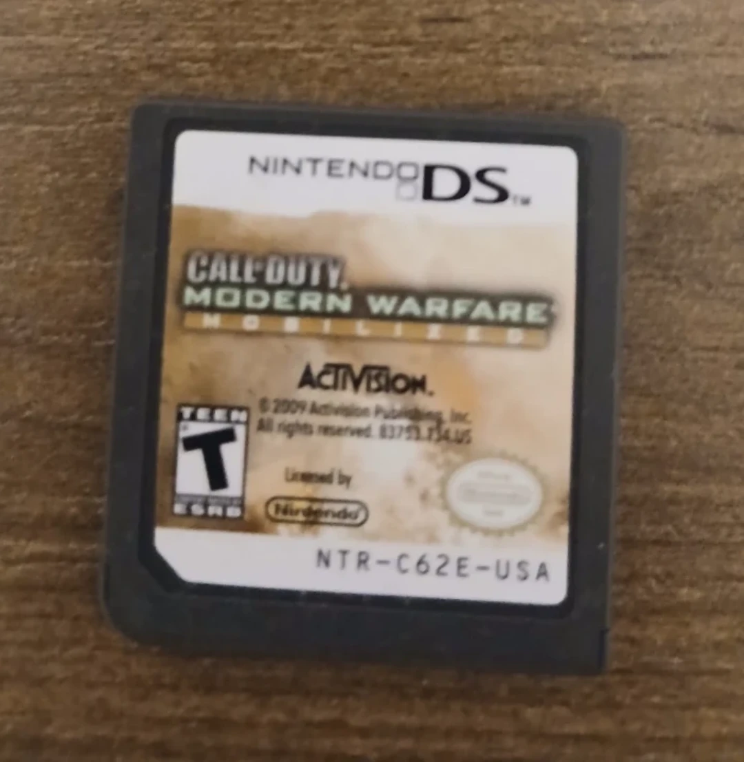 Nintendo DS Call of Duty Modern Warfare Mobilized