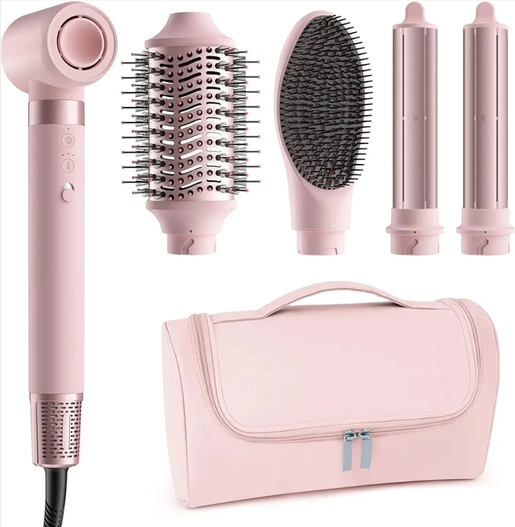 5 in 1 Hot Air Styler Peach Pink - photo 2