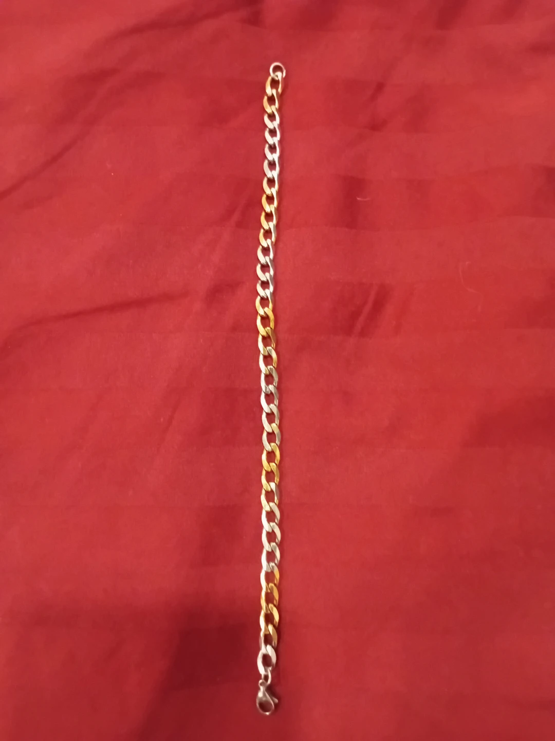 Two-Tone Chain Bracelet