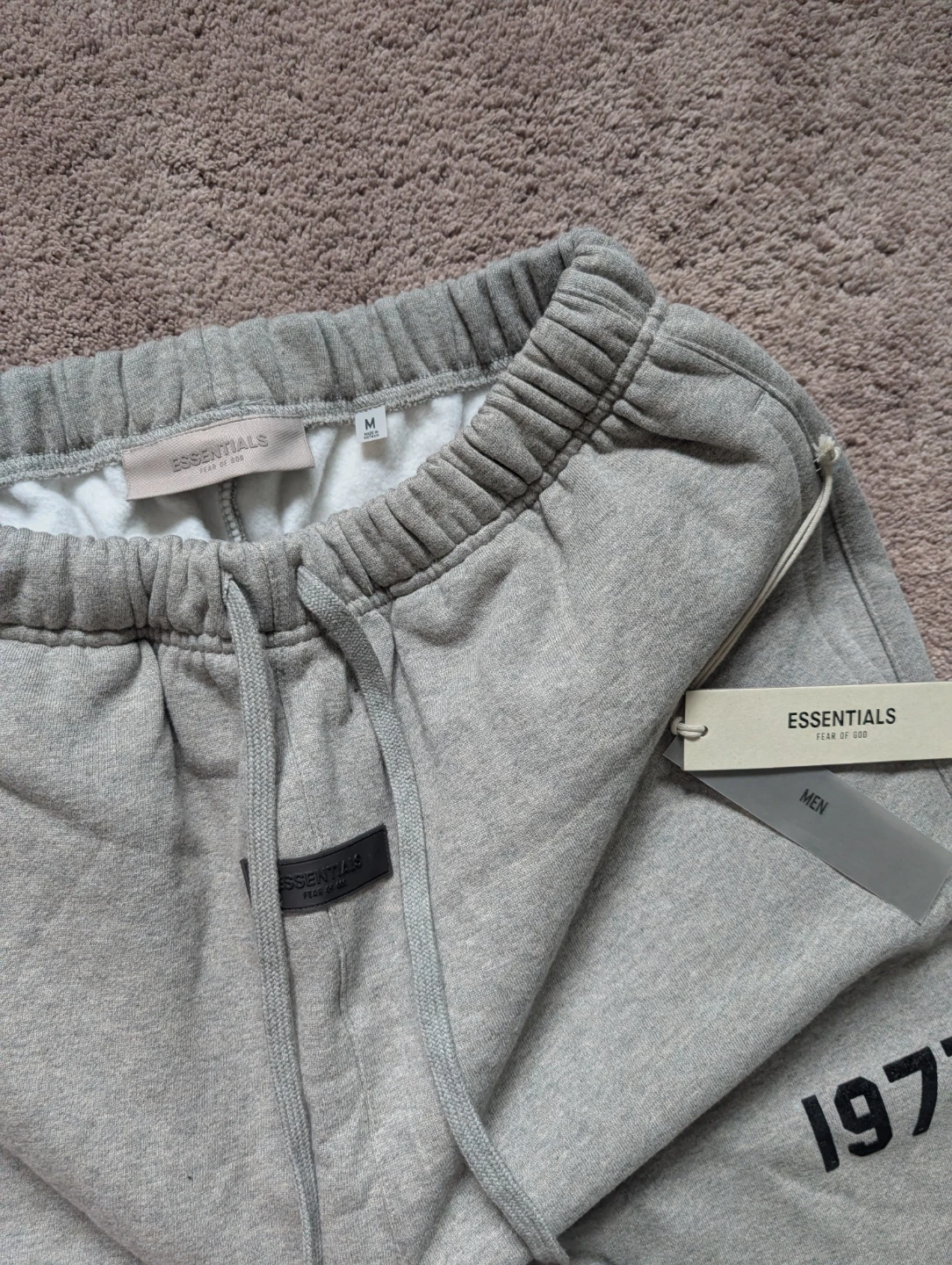 Essentials 1977 Sweatpants - Grey, Size M - photo 3