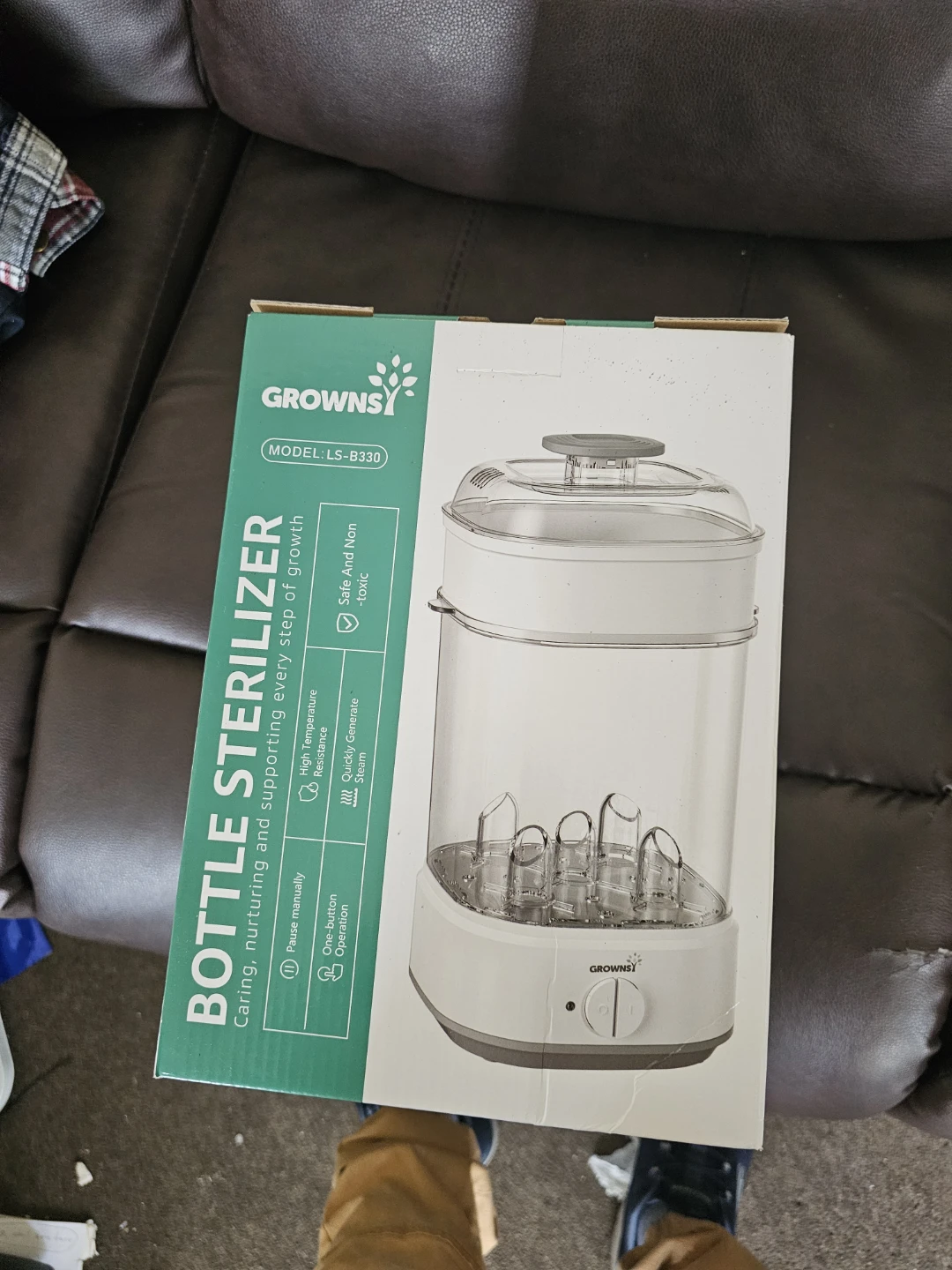 GROWNS! Bottle Sterilizer Model LS-B330