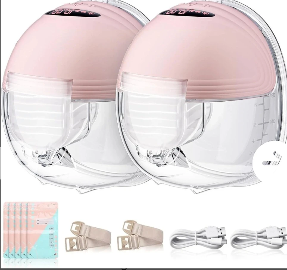 Hands Free Wearable Breast Pump, 24mm Flange