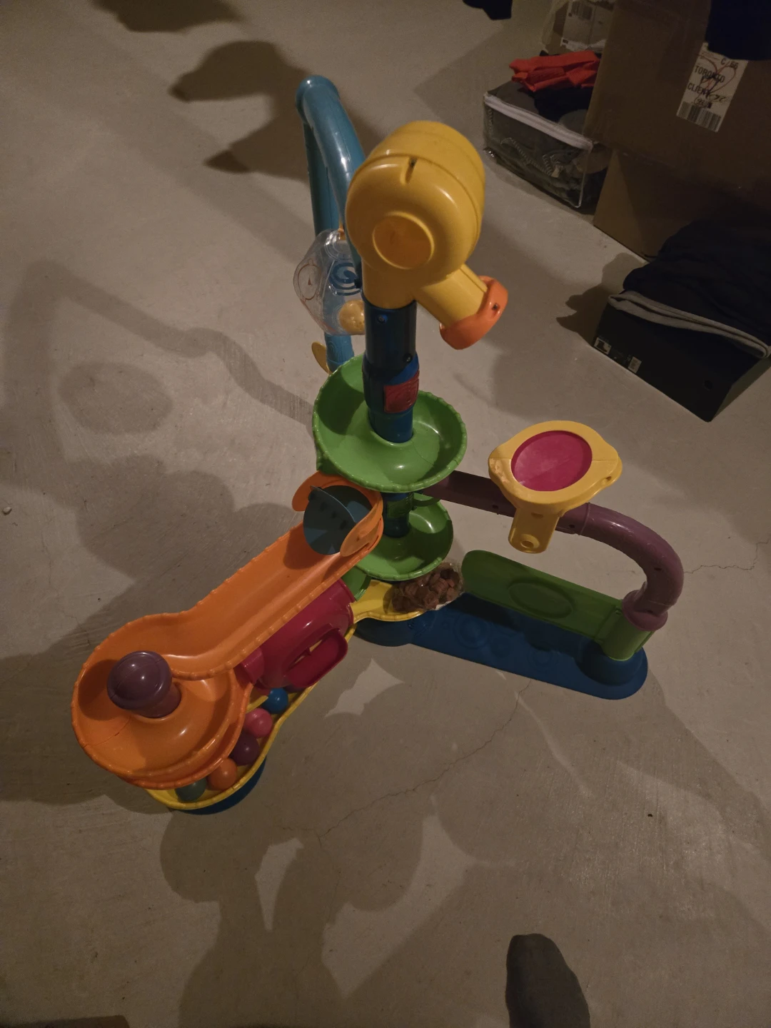 Infantino Balls-A-Rollin' Tumbling Tower Track Toy
