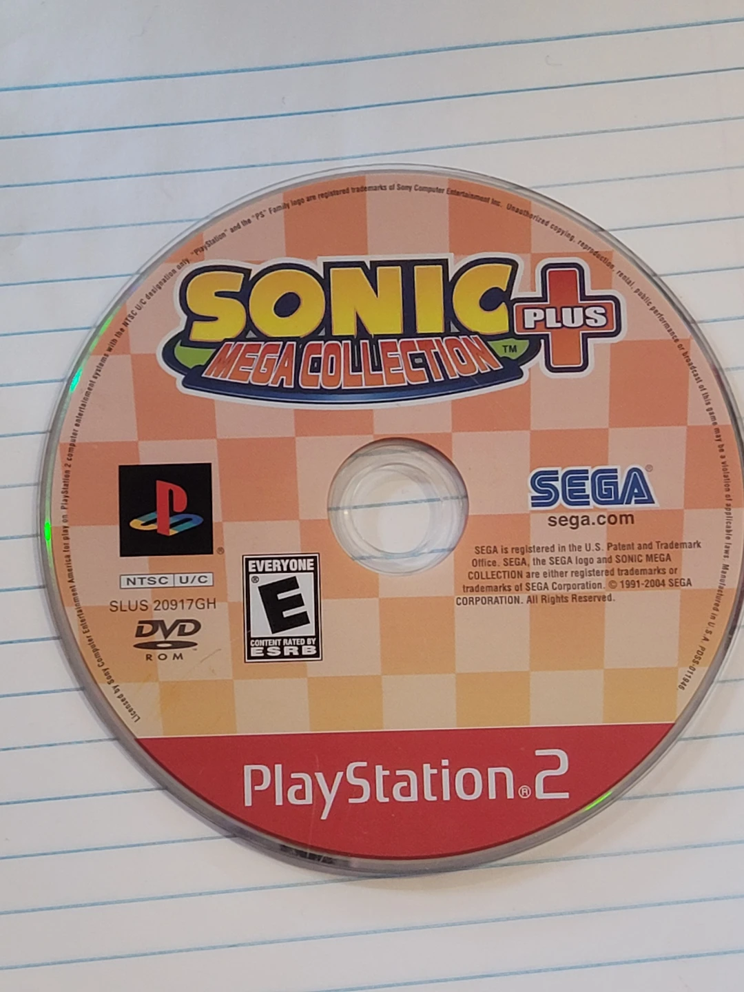 Sonic Mega Collection Plus - PlayStation 2 Game
