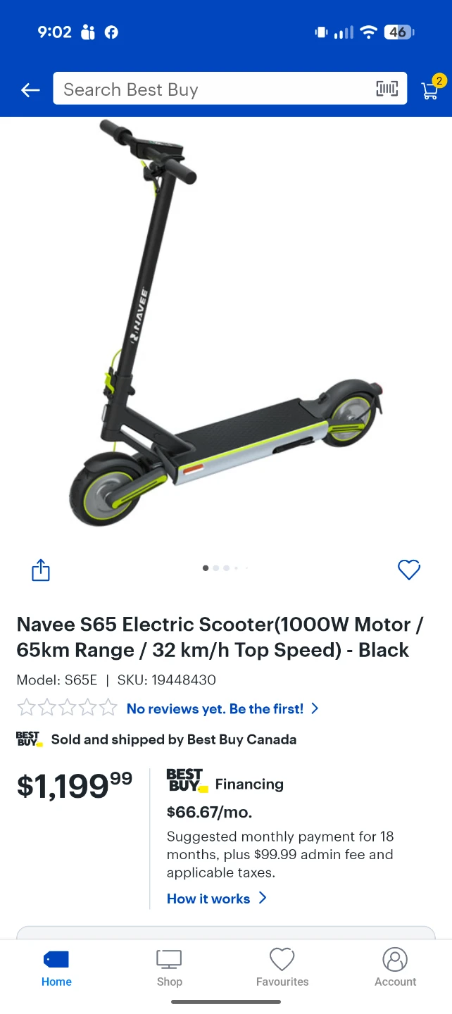 Navee S65 Electric Scooter - photo 2