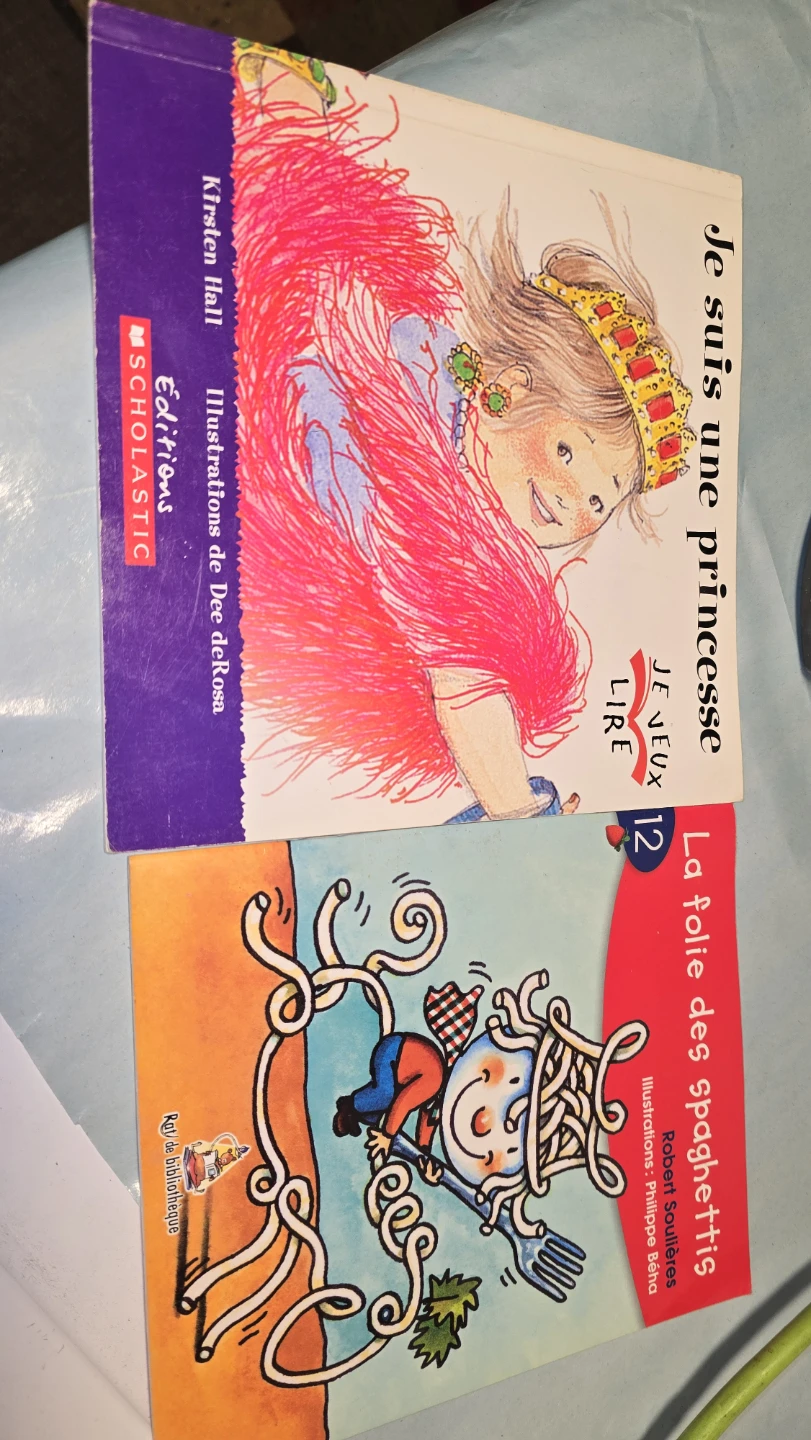 Bundle of Two French Children's Books