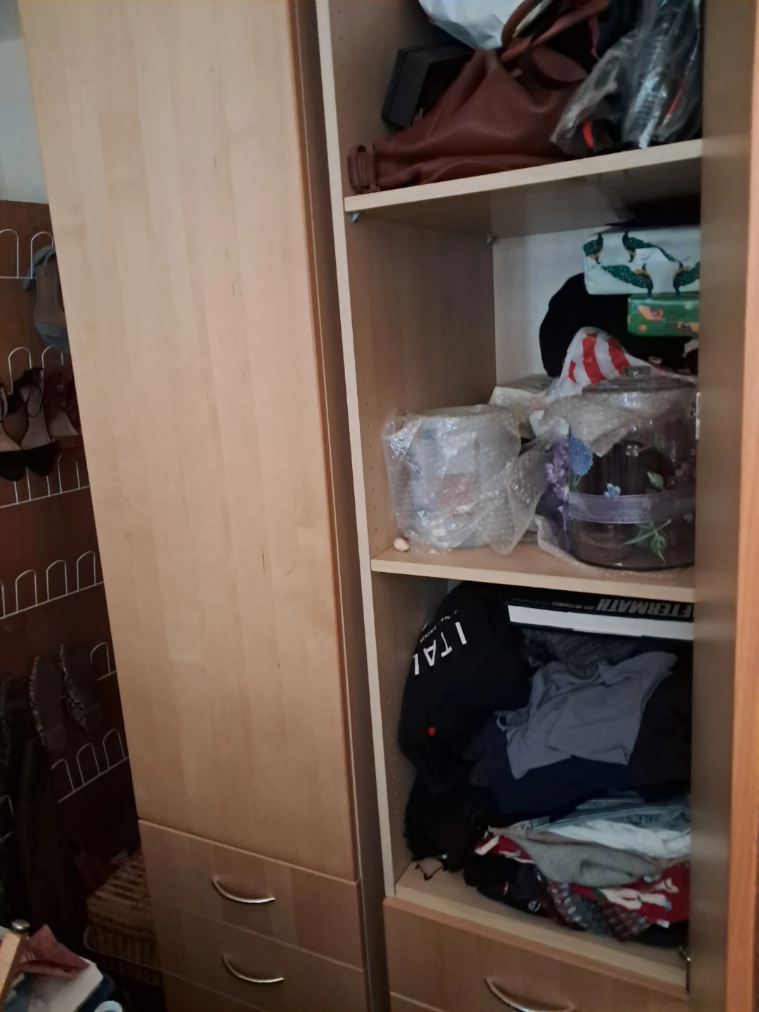 2 IKEA Light Wood Wardrobe with Drawers 🥕 - photo 2