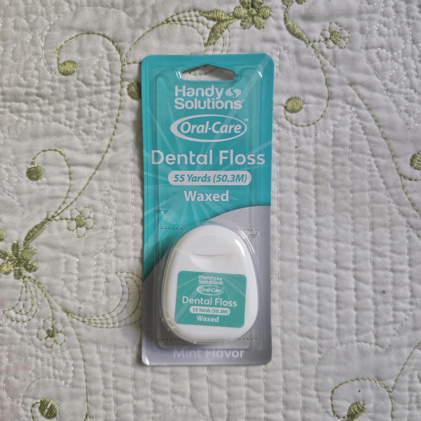 Handy Solutions Oral-Care Dental Floss - Waxed Mint