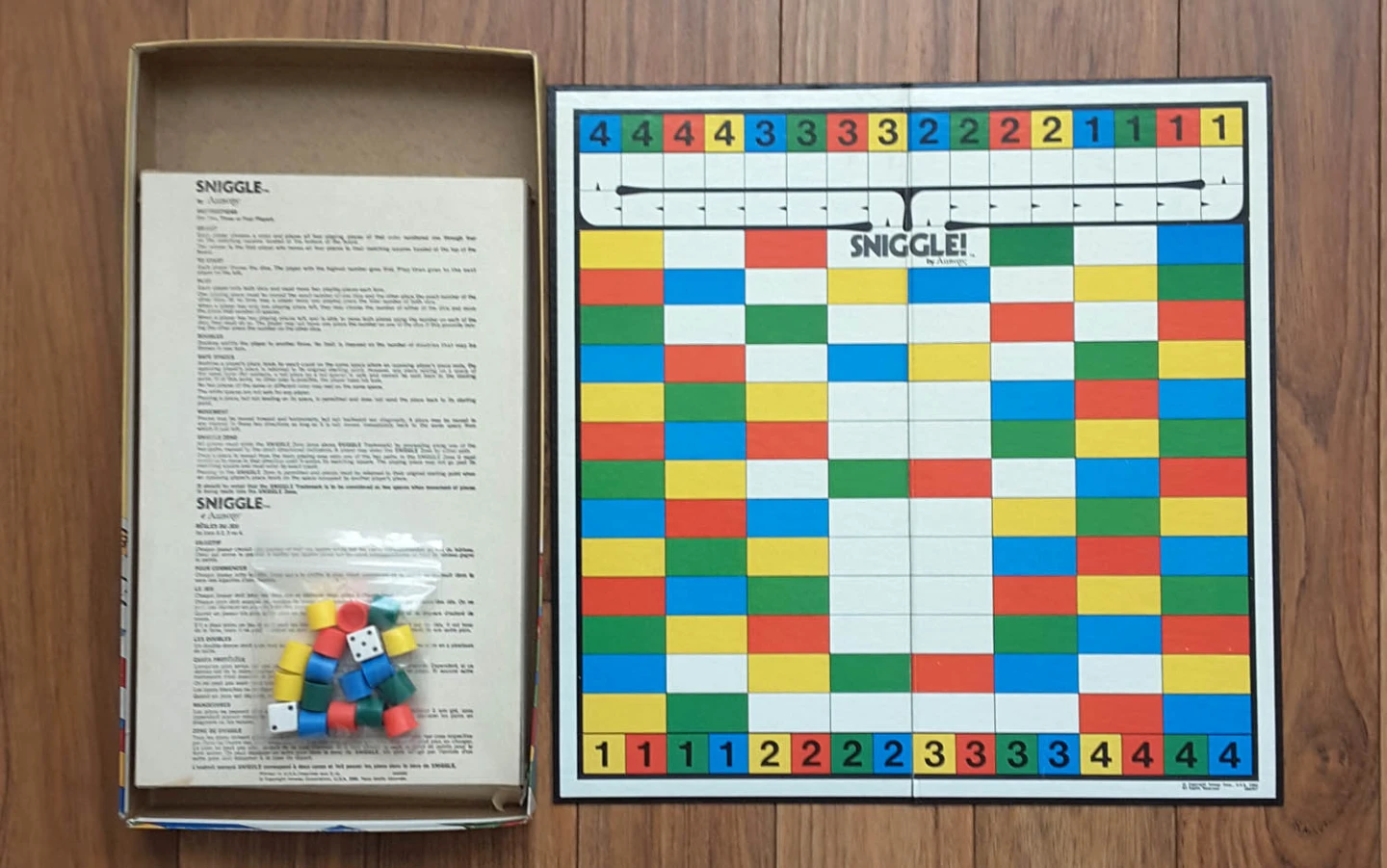Vintage "Sniggle" - 100% COMPLETE, EXCELLENT CONDITION - photo 2