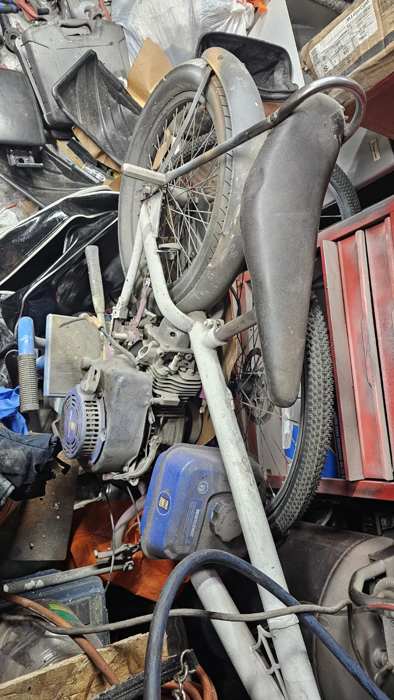 Low rider mini project Bike with Engine