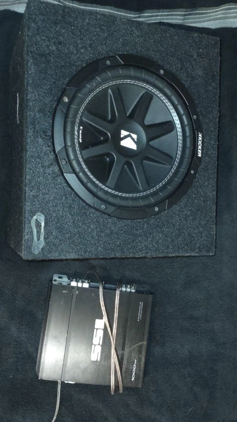 Kicker Subwoofer and SSL Amplifier