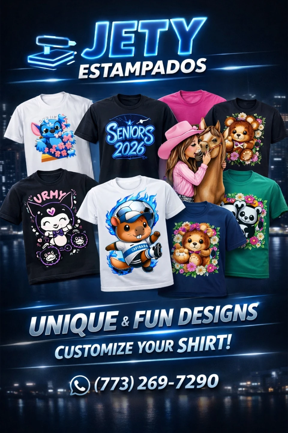 Jety Estampados T-Shirts