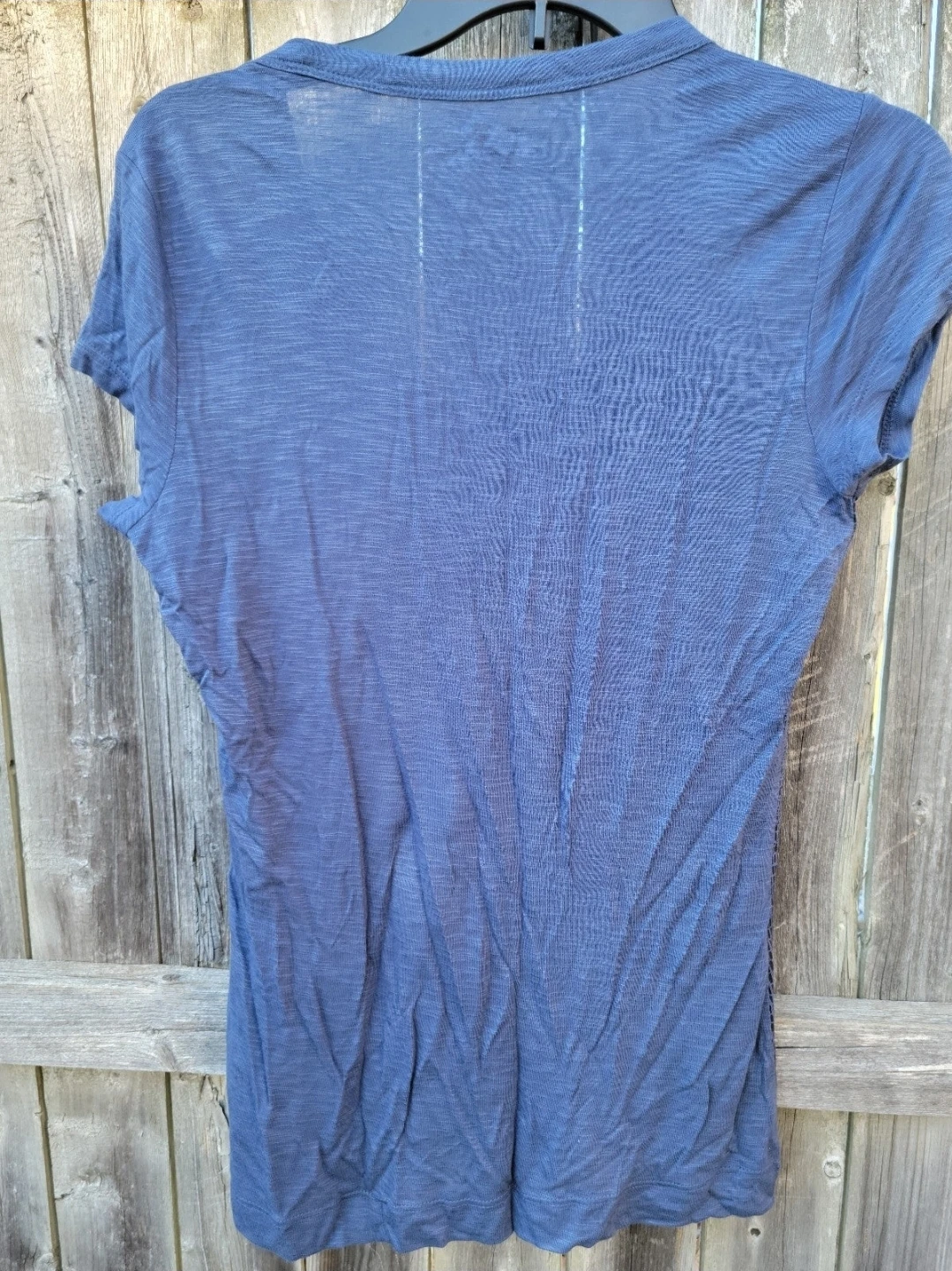 Calvin Klein Blue Textured Pocket T-Shirt - photo 2