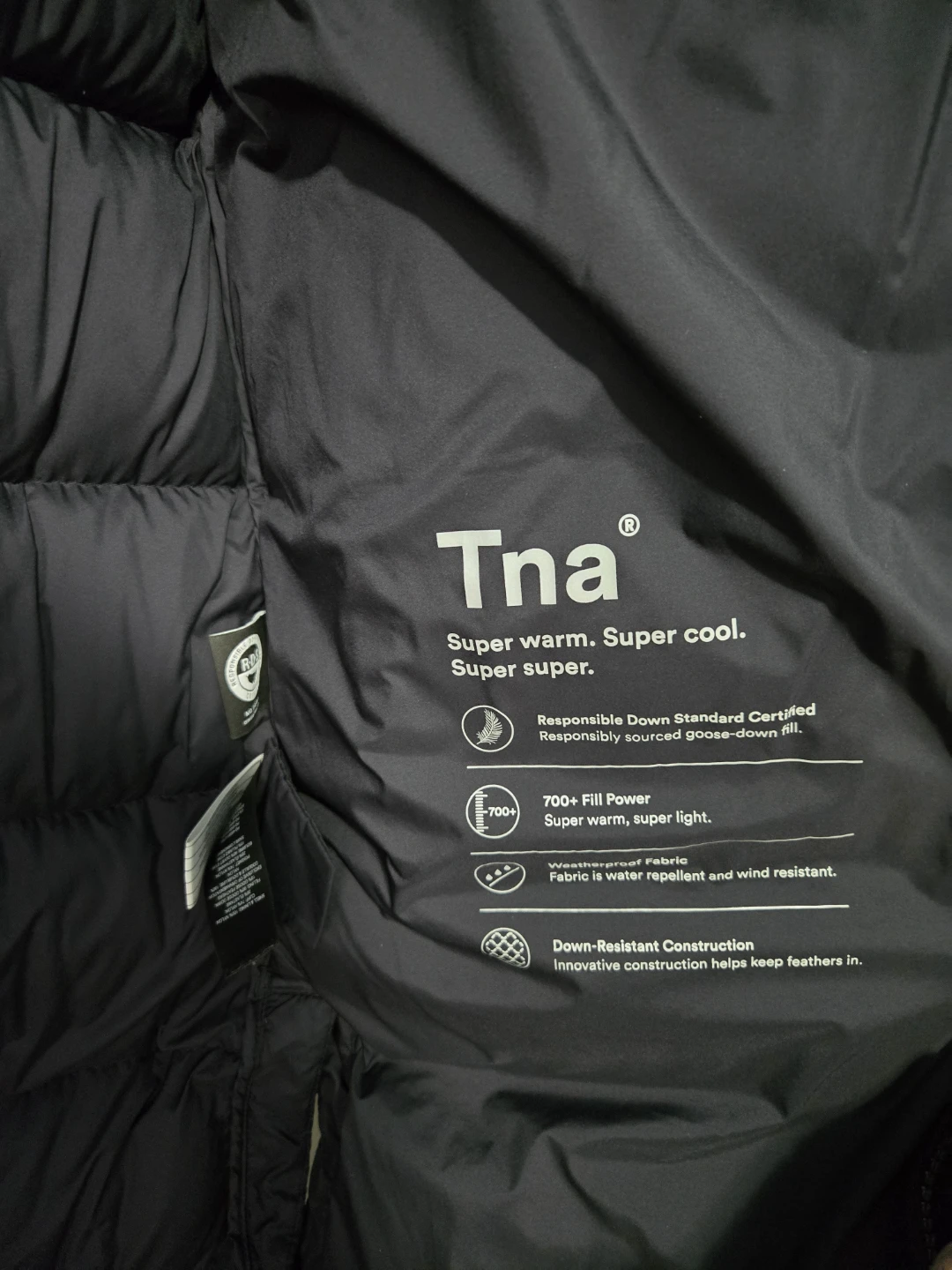 Tna The Super Puff Down Jacket XXS - photo 4