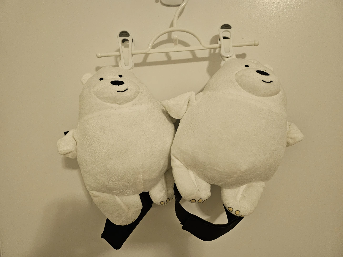 Cute White Polar Bear Ski/Skate Protective Gear Knee Pads