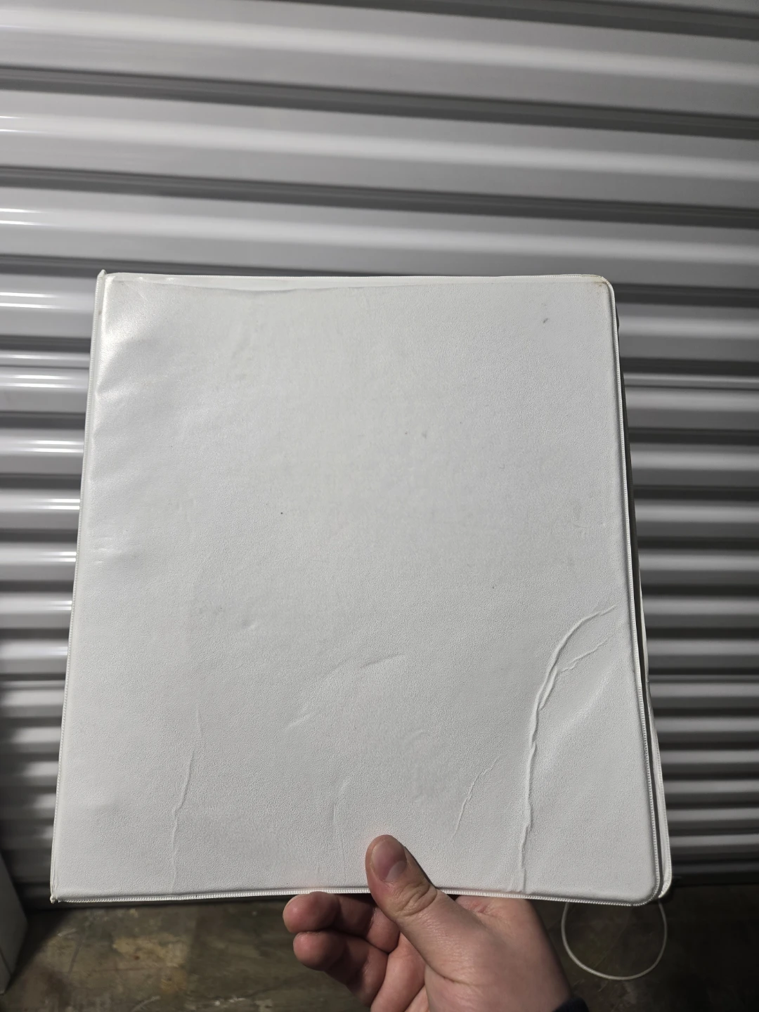 White 3-Ring Binder with Dividers - photo 2