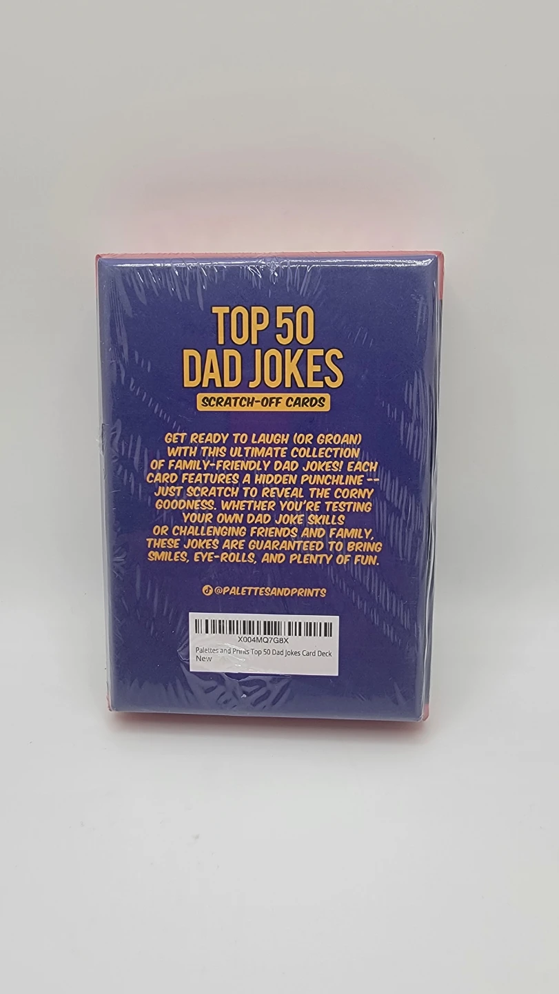 50 Dad Jokes Scratch-Off Cards | Funny Father's Day Gift for Dad - photo 2