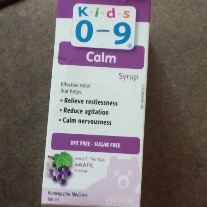 K.I.D.S 0-9 Calm Syrup - Grape Flavour