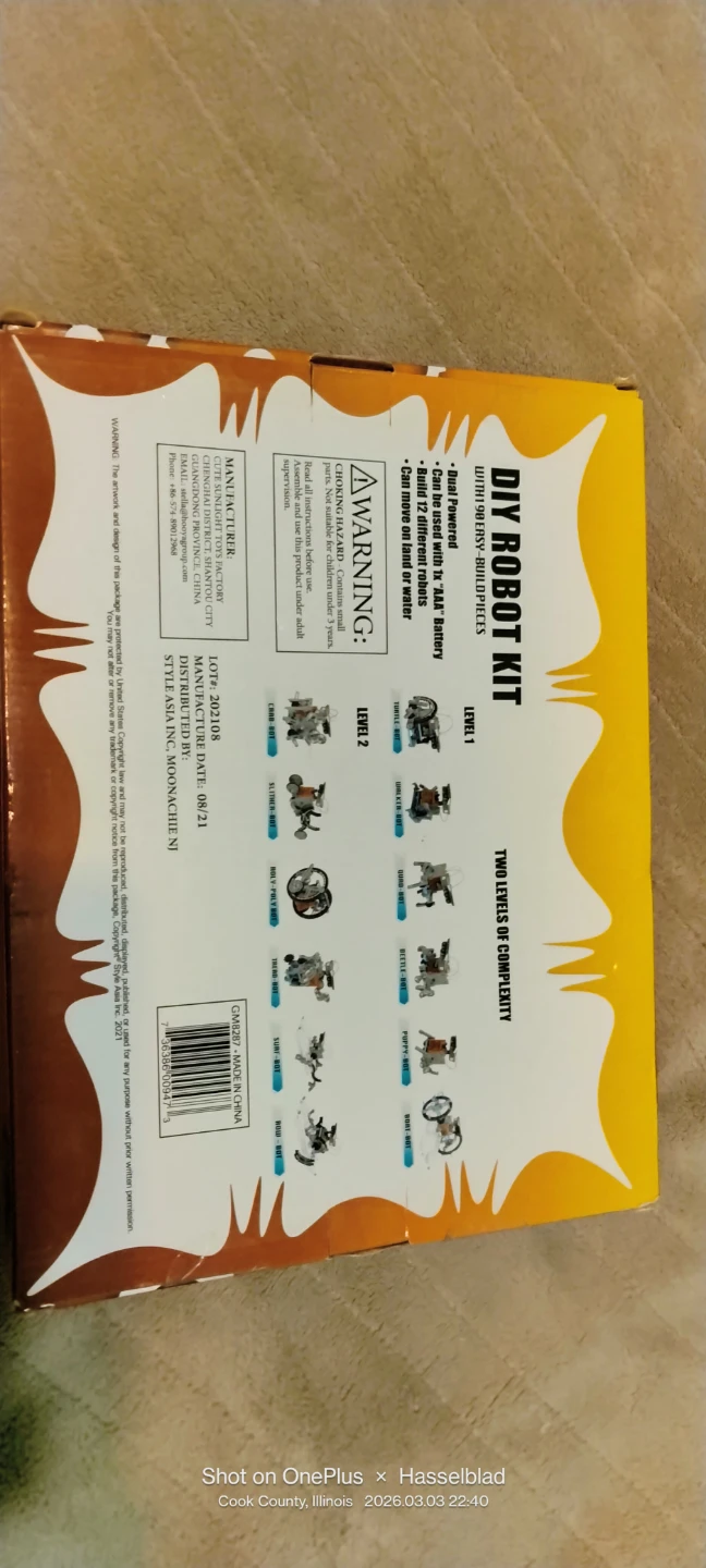 STEM 12-in-1 DIY Robot Kit - photo 3