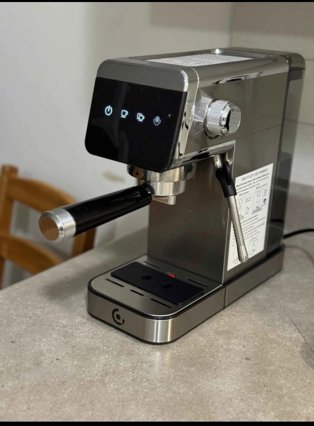 AMZCHEF Espresso Machine AZ-EM1501 Silver - photo 3