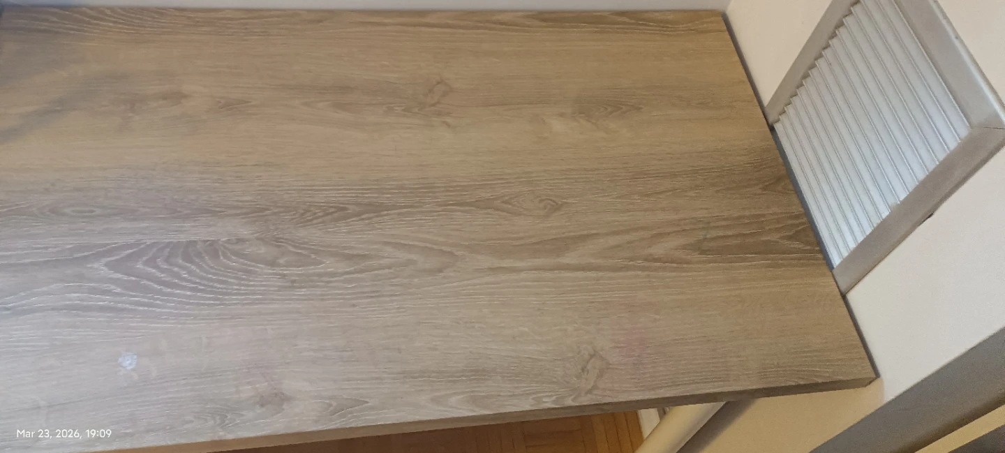 IKEA LINNMON / ADILS Table - White, 100x45 cm