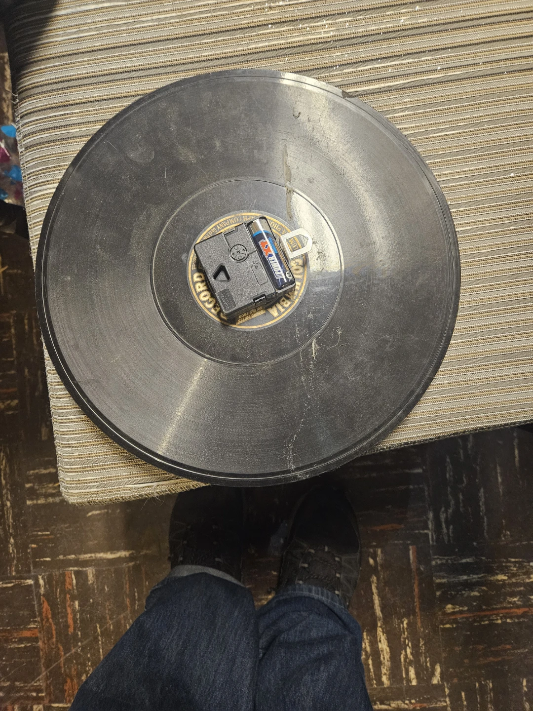 Columbia Record Wall Clock - photo 2